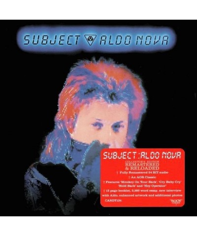 Aldo Nova SUBJECT CD $6.30 CD