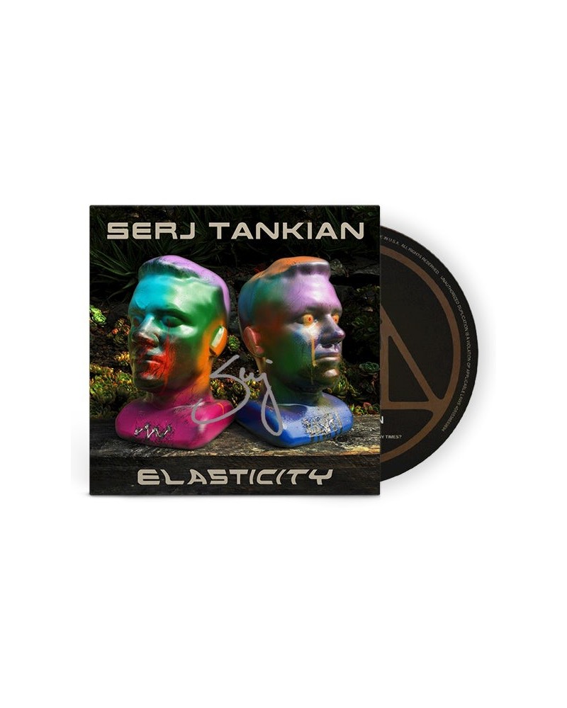 Serj Tankian Elasticity EP - Autographed CD $9.60 Vinyl