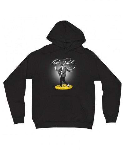 Elvis Presley Hoodie | Signature Stepping On Hits Hoodie $19.98 Sweatshirts