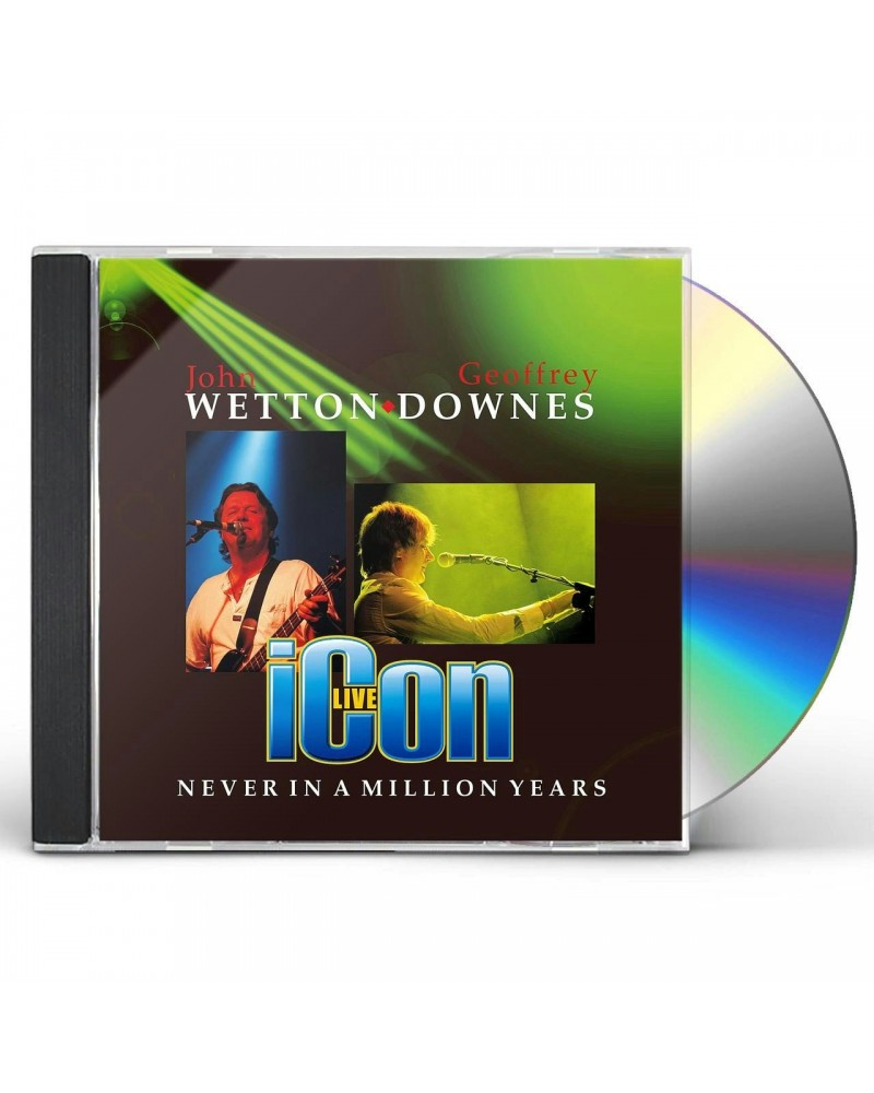 Wetton / Downes NEVER IN A MILLION YEARS CD $5.17 CD