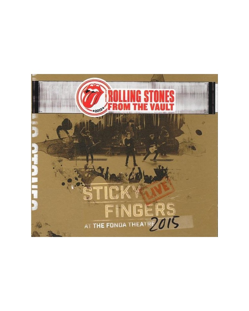 The Rolling Stones FROM THE VAULT: STICKY FINGERS LIVE AT THE FONDA THEATER 2015 (CD/DVD) CD $8.89 CD