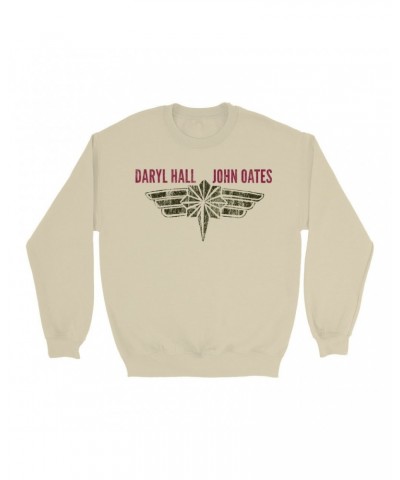 Daryl Hall & John Oates Sweatshirt | 2020 Tour Badge Sweatshirt $15.73 Sweatshirts