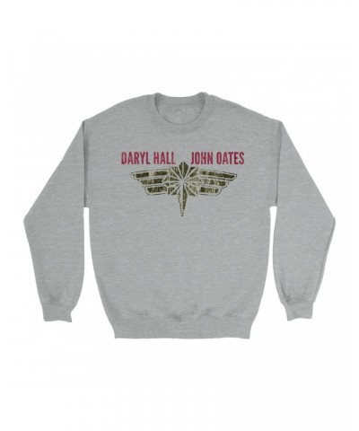 Daryl Hall & John Oates Sweatshirt | 2020 Tour Badge Sweatshirt $15.73 Sweatshirts