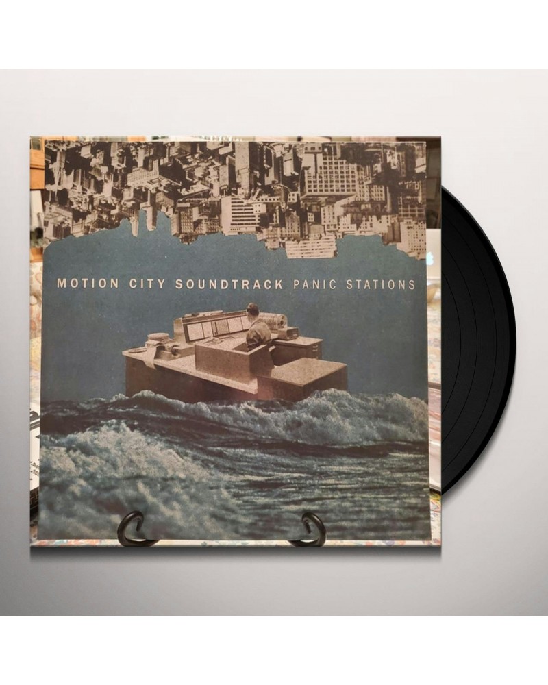 Motion City Soundtrack PANIC STATIONS (RED & WHITE VINYL) Vinyl Record $10.36 Vinyl