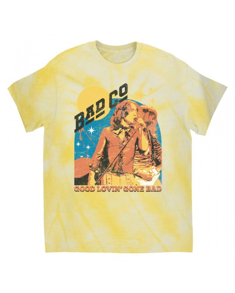 Bad Company T-Shirt | Good Lovin Gone Bad Distressed Tie Dye Shirt $13.21 Shirts