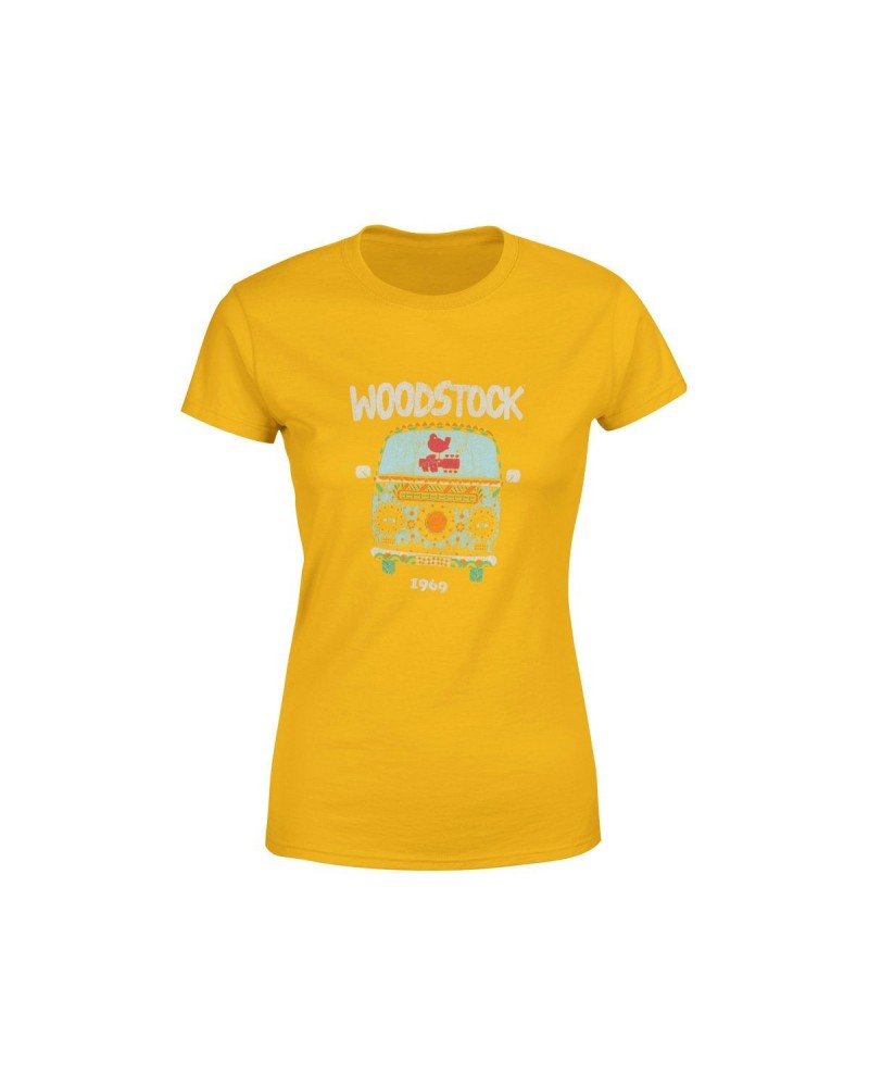 Woodstock Floral Van T-Shirt $1.75 Shirts