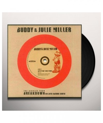 Buddy & Julie Miller Spittin' On Fire / War Child Vinyl Record $4.91 Vinyl