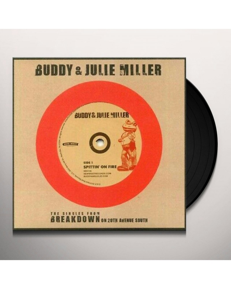 Buddy & Julie Miller Spittin' On Fire / War Child Vinyl Record $4.91 Vinyl