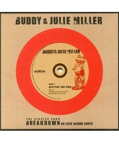 Buddy & Julie Miller Spittin' On Fire / War Child Vinyl Record $4.91 Vinyl