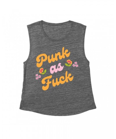 Music Life - Punk Music Life Muscle Tank | Punk AF Music Life Tank Top $10.13 Shirts