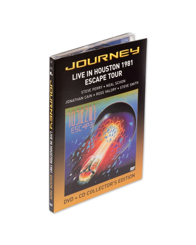 Journey Live in Houston 1981 DVD/CD Collector's Edition $6.40 CD