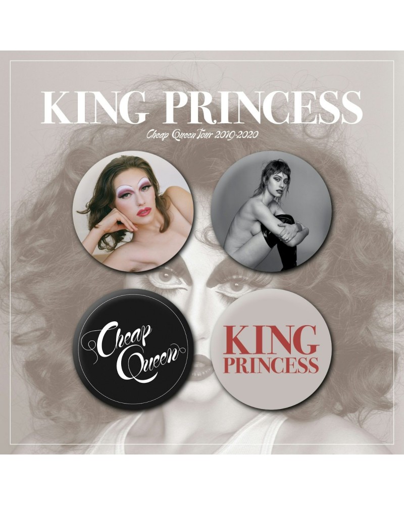 King Princess Tour Button Pack $5.40 Accessories