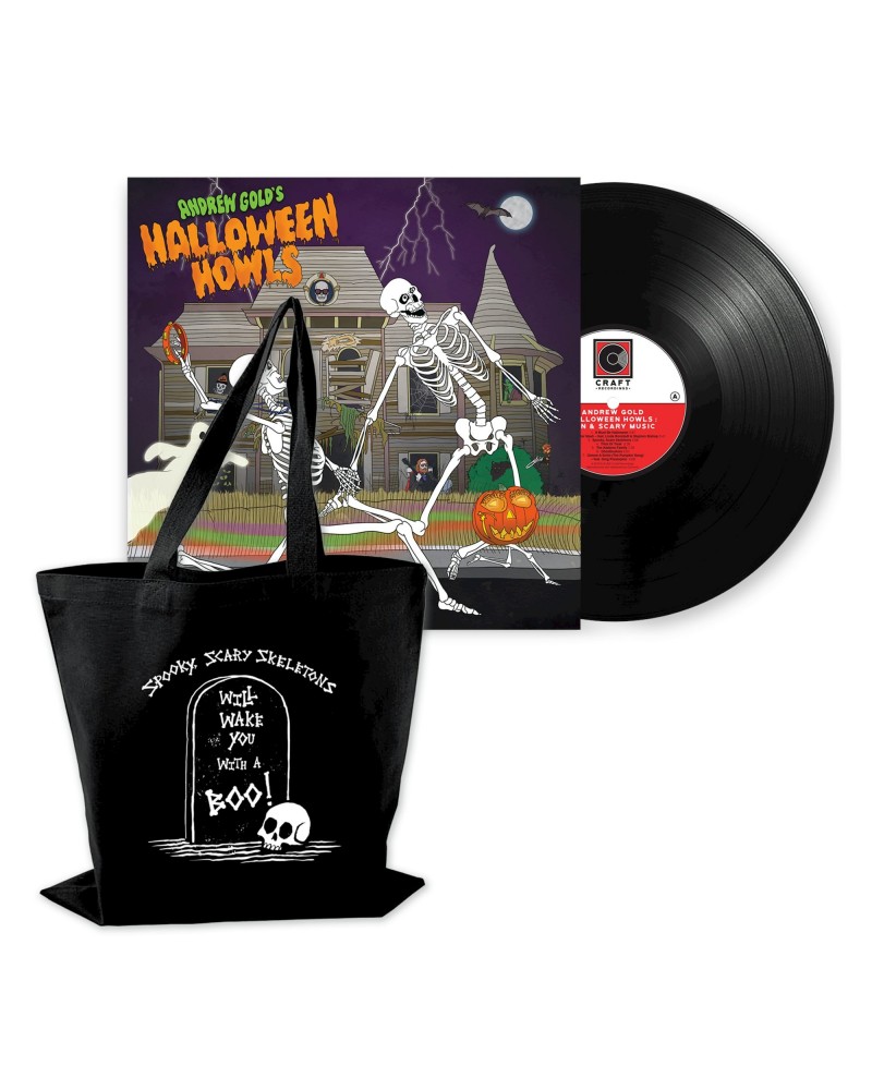 Andrew Gold Halloween Howls: Fun & Scary Music (LP + Trick Or Treat Tote Bag Bundle) $15.05 Vinyl