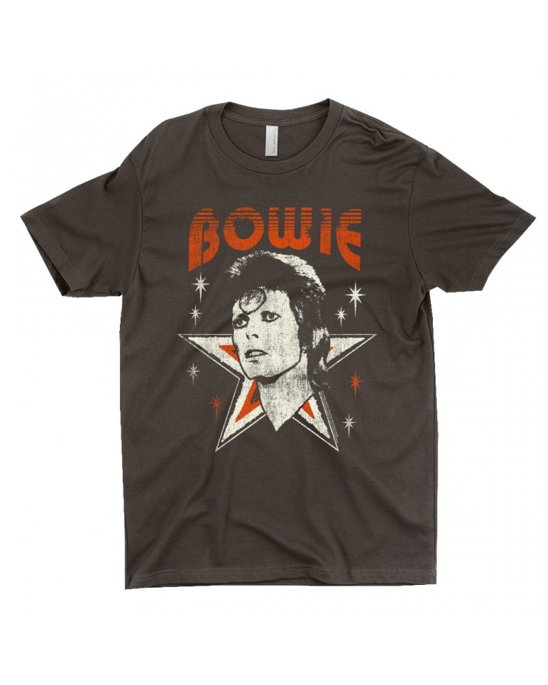 David Bowie T-Shirt | Vintage Retro Star Design Logo Shirt $11.23 Shirts