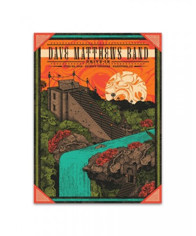 Dave Matthews Band Drive-In Poster - Hartford CT - 6/22/19 $20.00 Decor