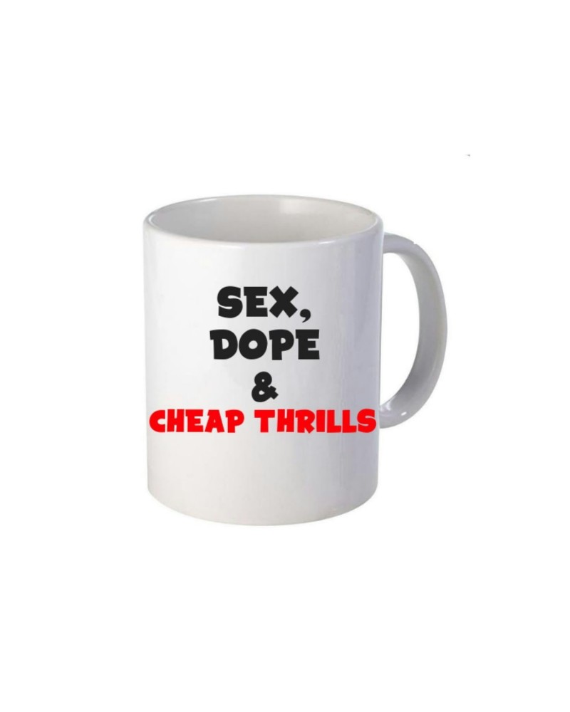 Big Brother & The Holding Company Sex Dope & Cheap Thrills Mug $7.05 Drinkware