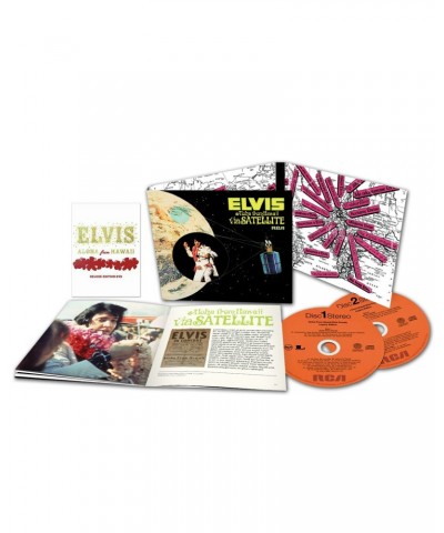 Elvis Presley Aloha From Hawaii Legacy CD & Deluxe Edition DVD $17.38 CD