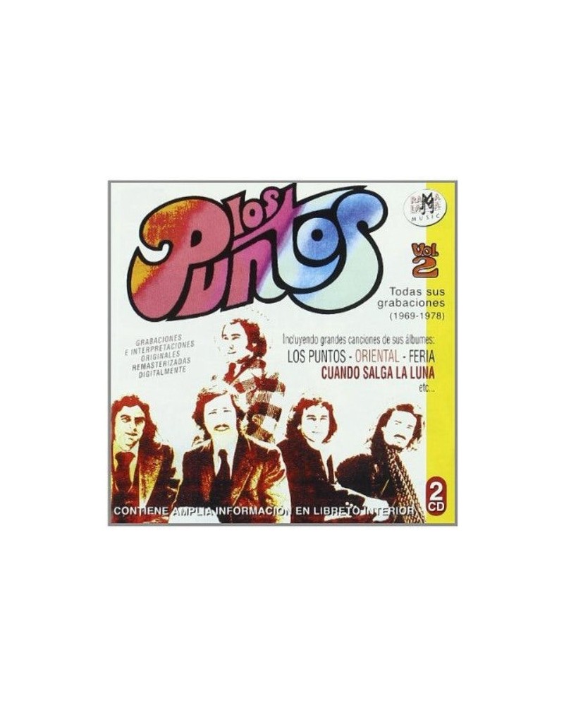 Los Puntos TODAS SUS GRABACIONES (1969-1978) CD $7.20 CD