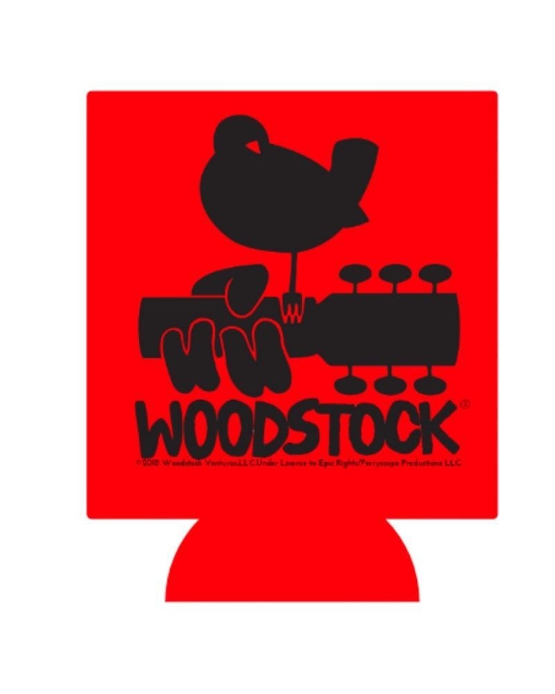 Woodstock Logo Can Can Cooler(Black Logo) $7.35 Drinkware