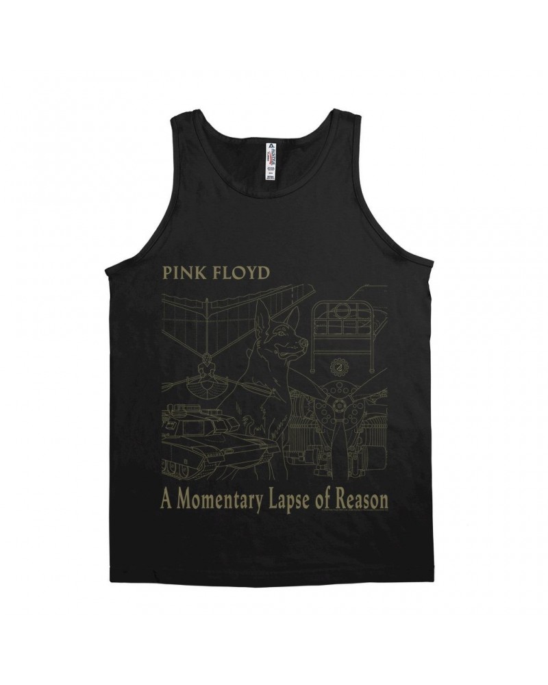 Pink Floyd Unisex Tank Top | A Momentary Lapse of Reason Schematic Shirt $10.98 Shirts