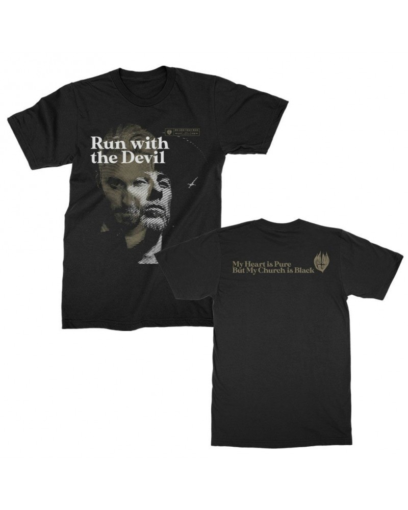 Me And That Man Run With The Devil T-Shirt (Black) $13.72 Shirts