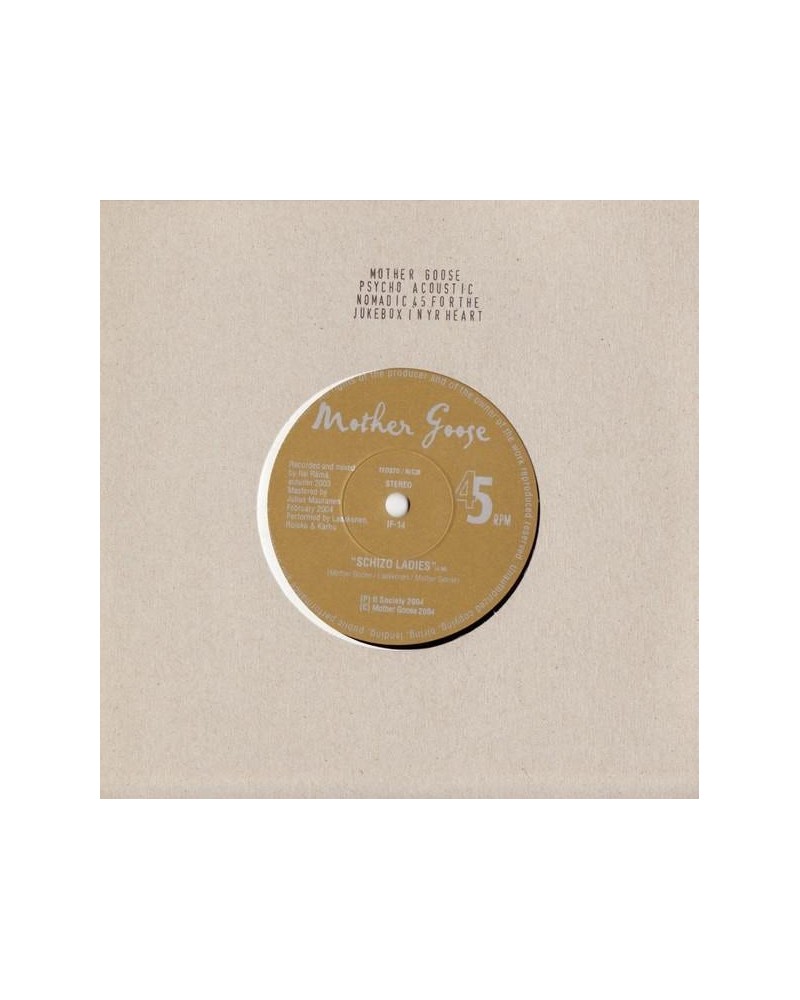 Mother Goose – Schizo Ladies / Rondo Fennoscandia 7" $4.02 Vinyl