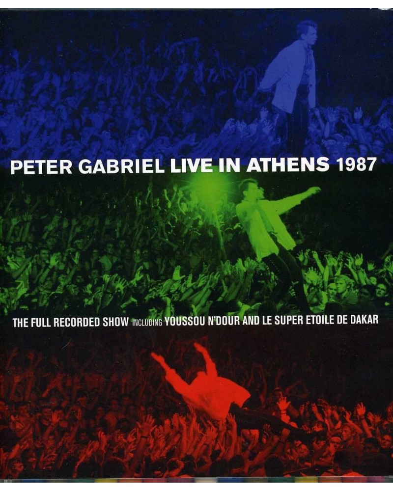 Peter Gabriel LIVE IN ATHENS 1987 & PLAY DVD $5.90 Videos