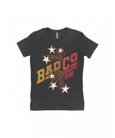 Bad Company Ladies' Boyfriend T-Shirt | Ombre Shooting Star Distressed Shirt $11.73 Shirts