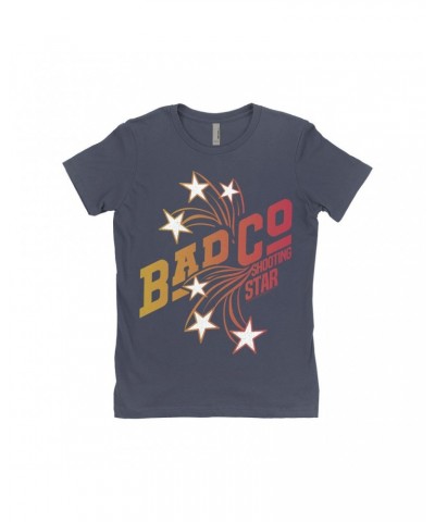 Bad Company Ladies' Boyfriend T-Shirt | Ombre Shooting Star Distressed Shirt $11.73 Shirts