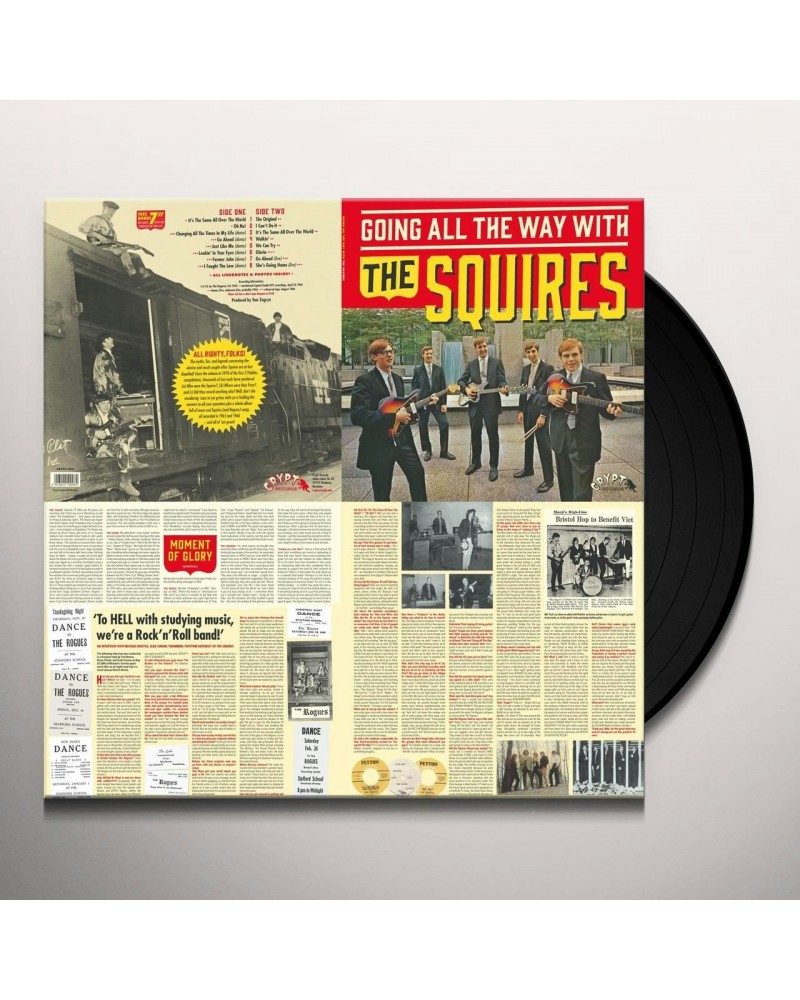 Squires GOING ALL THE WAY WITH THE SQUIRES Vinyl Record $10.40 Vinyl