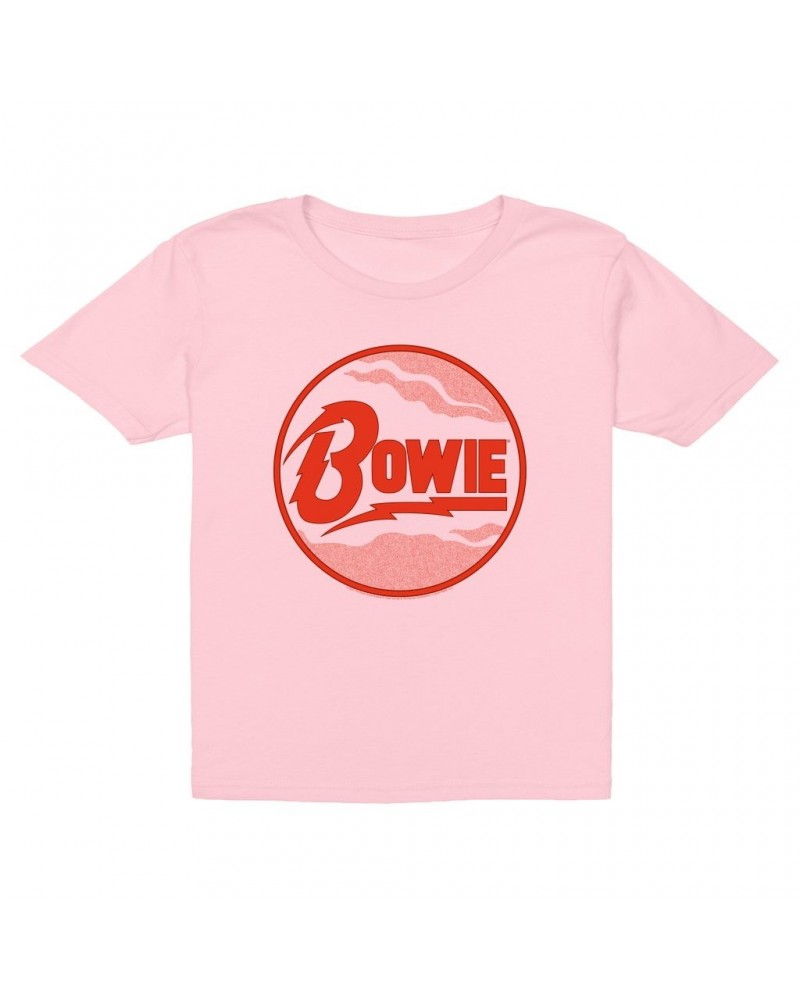 David Bowie Kids T-Shirt | Retro Diamond Dogs Logo Kids T-Shirt $10.48 Kids