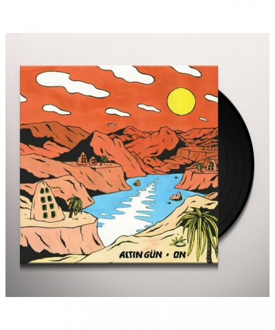 Altin Gün On (LP)(Turquoise & White Swirl) Vinyl Record $11.90 Vinyl