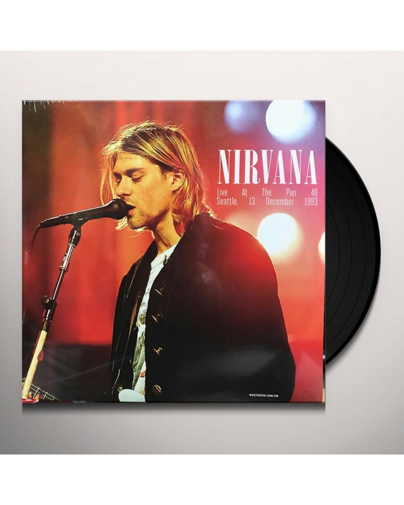 Nirvana LP - Live At The Pier 48 Seattle 1993 (Orange Vinyl) $20.07 Vinyl