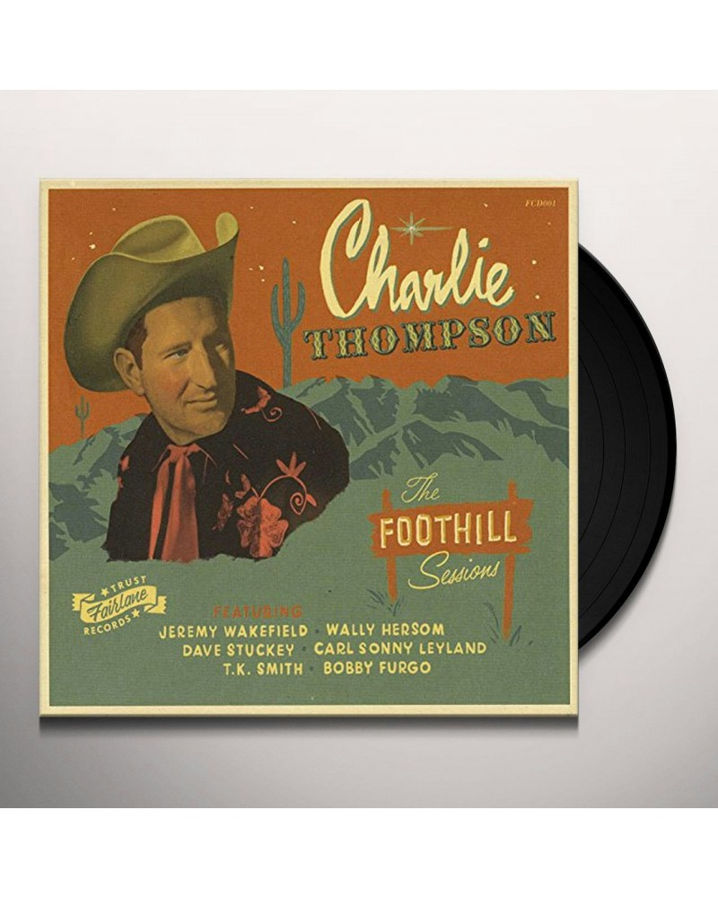 Charlie Thompson FOOTHILL SESSIONS Vinyl Record $10.39 Vinyl