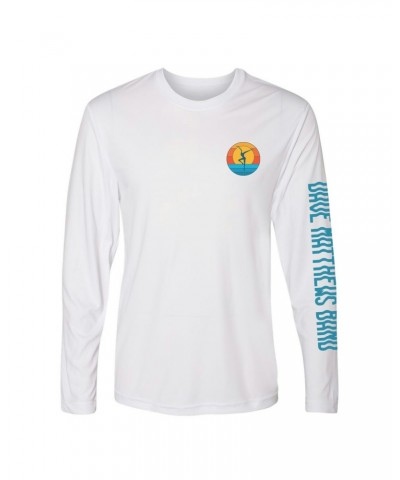 Dave Matthews Band Firedancer Long Sleeve Sun Shirt White $19.20 Shirts