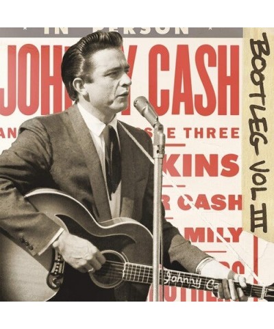 Johnny Cash BOOTLEG 3: LIVE AROUND THE WORLD Vinyl Record $24.80 Vinyl