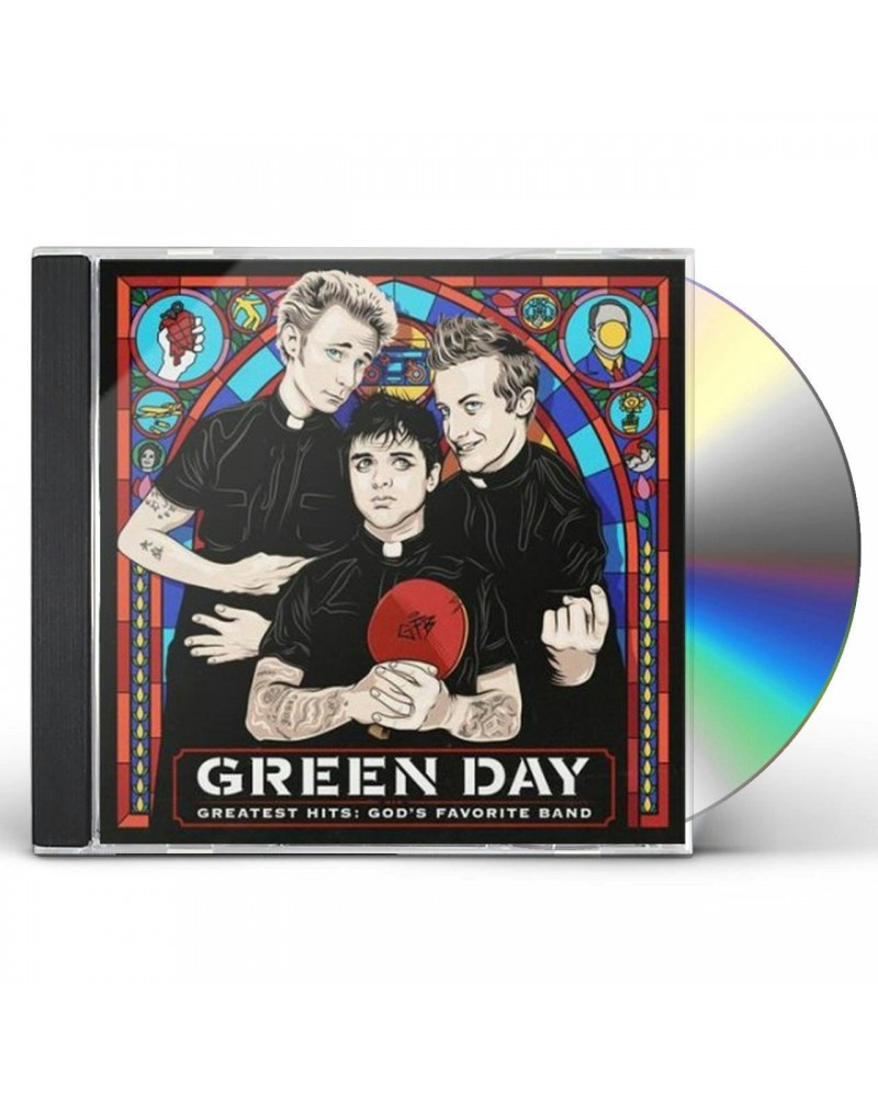 Green Day GREATEST HITS: GOD'S FAVORITE BAND CD $9.50 CD