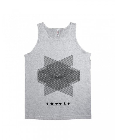 David Bowie Unisex Tank Top | Blackstar Album Design Shirt $11.73 Shirts