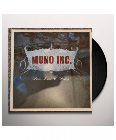 Mono Inc. PAIN LOVE & POETRY (MAGENTA WITH BLACK STREAKS VINYL) Vinyl Record $11.52 Vinyl