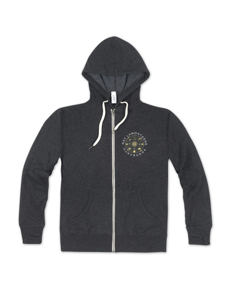 Ray LaMontagne Ouroboros Full-Zip Hoodie $14.85 Sweatshirts