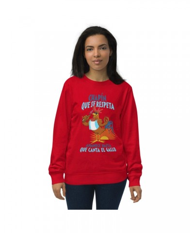 Di WAV CHAPÍN que se respeta - Unisex organic sweatshirt $9.90 Sweatshirts