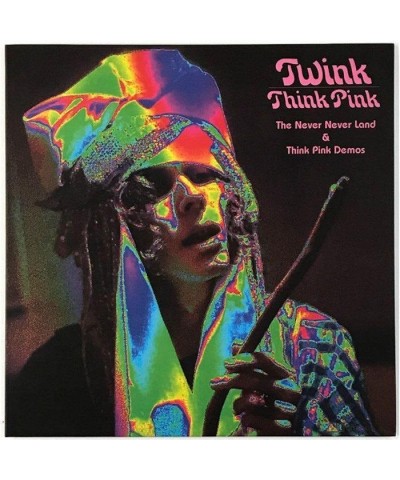 Twink THINK PINK: THE NEVER NEVER LAND & THINK PINK DEMS Vinyl Record $8.25 Vinyl