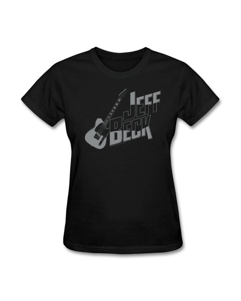 Jeff Beck Hi Ho Silver Lining Tee (Women) - Black $8.75 Shirts