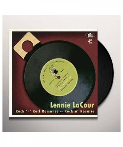 Lennie Lacour Rock 'n' Roll Romance / Rockin' Rosalie Vinyl Record $4.99 Vinyl