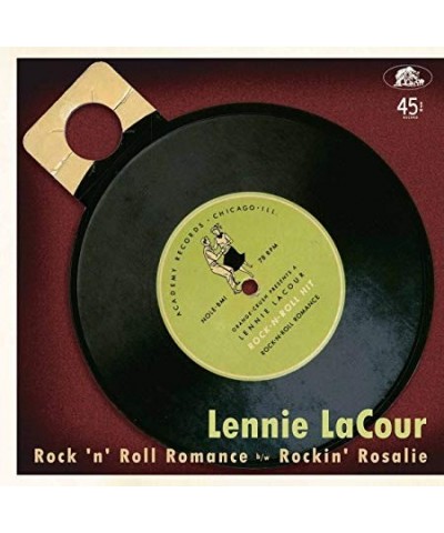 Lennie Lacour Rock 'n' Roll Romance / Rockin' Rosalie Vinyl Record $4.99 Vinyl