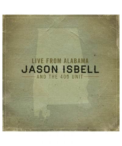 Jason Isbell and the 400 Unit Live From Alabama Vinyl Record $7.00 Vinyl