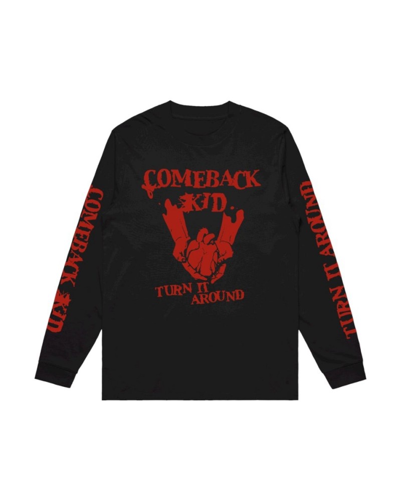 Comeback Kid "Turn It Around" L/S T-Shirt $15.67 Shirts