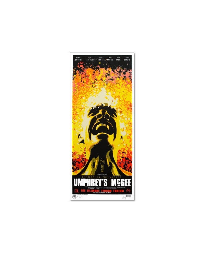 Umphrey's McGee Jeff Wood Halloween 2007 Large Poster $13.20 Decor