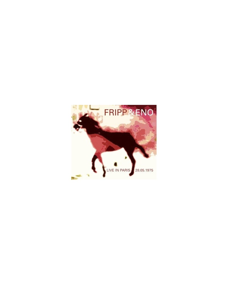 Fripp & Eno LIVE IN PARIS MAY 28 1975 CD $6.00 CD