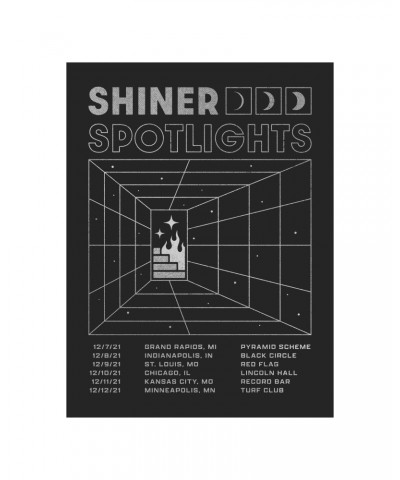 Shiner Shiner/Spotlights Tour Poster $7.50 Decor